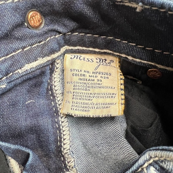 Miss Me Standard Skinny Stretch Jeans NWT Size 25 - Picture 12 of 12